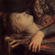 Gustave Moreau Tracianische Frau mit dem Kopf des Orpheus und seiner Leier Spain oil painting artist